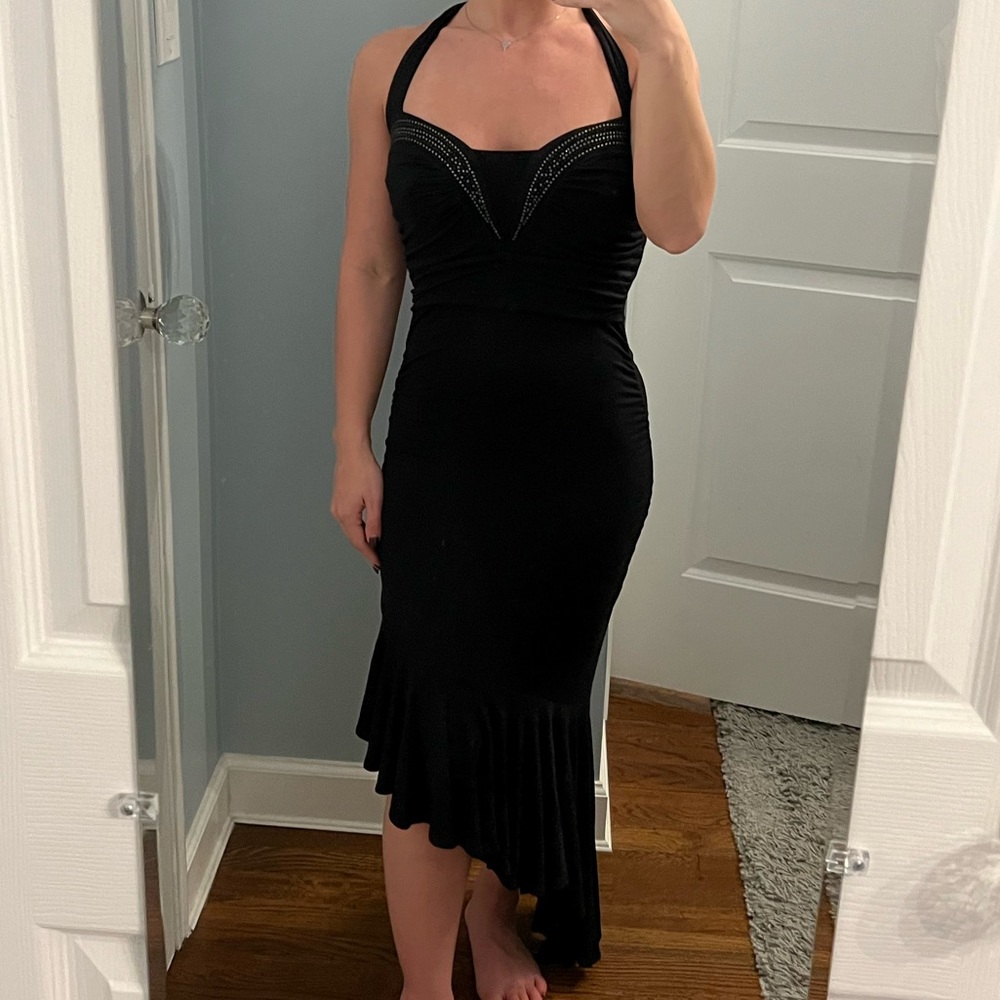 S Twelve Asymmetrical Maxi Dress